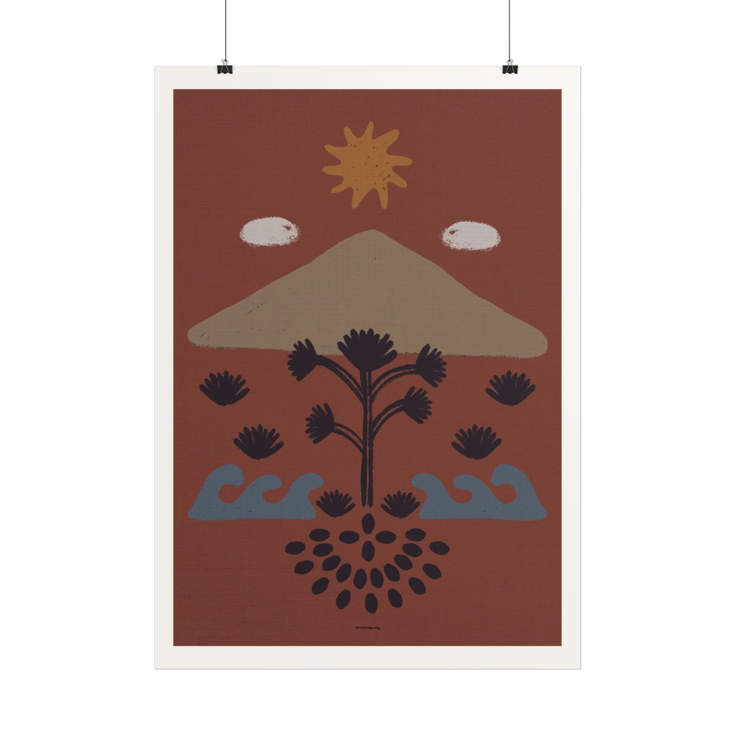 Earth connected Poster