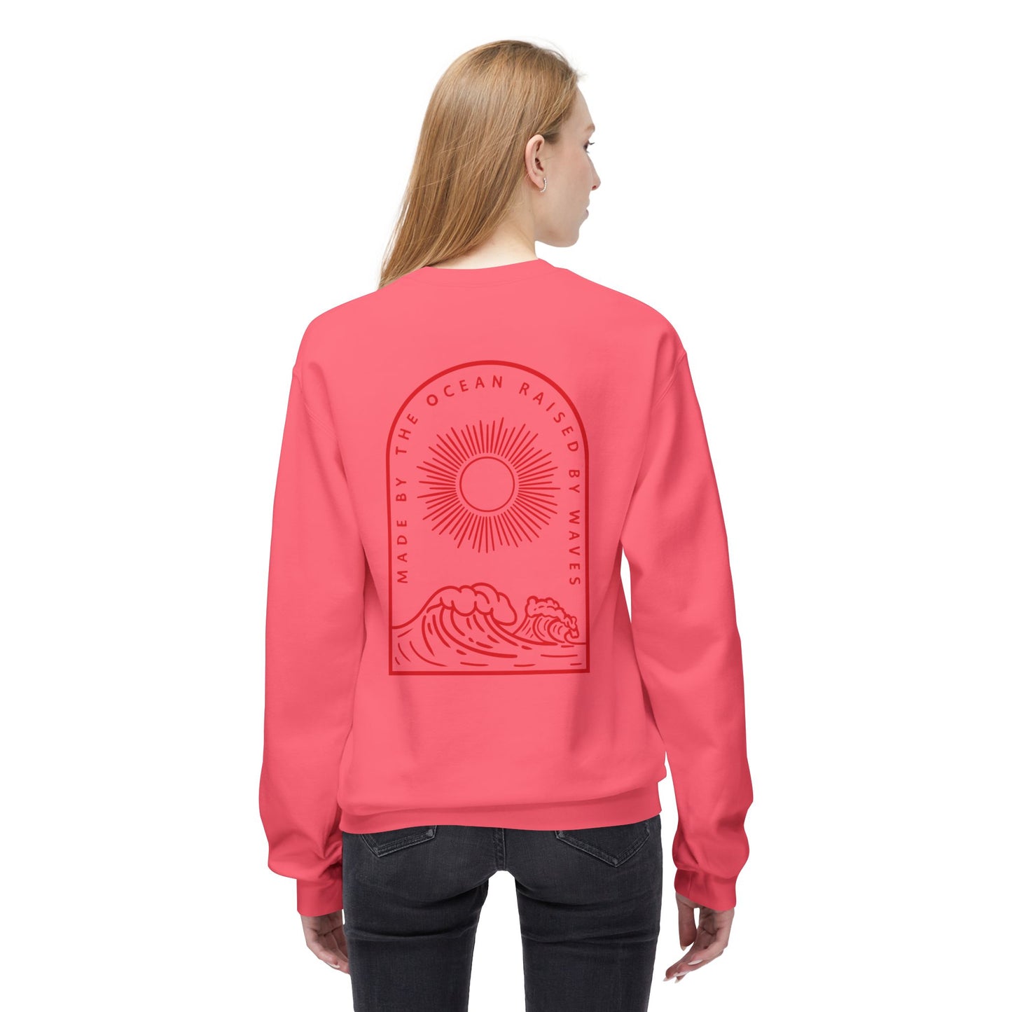 Raised by the ocean Crewneck