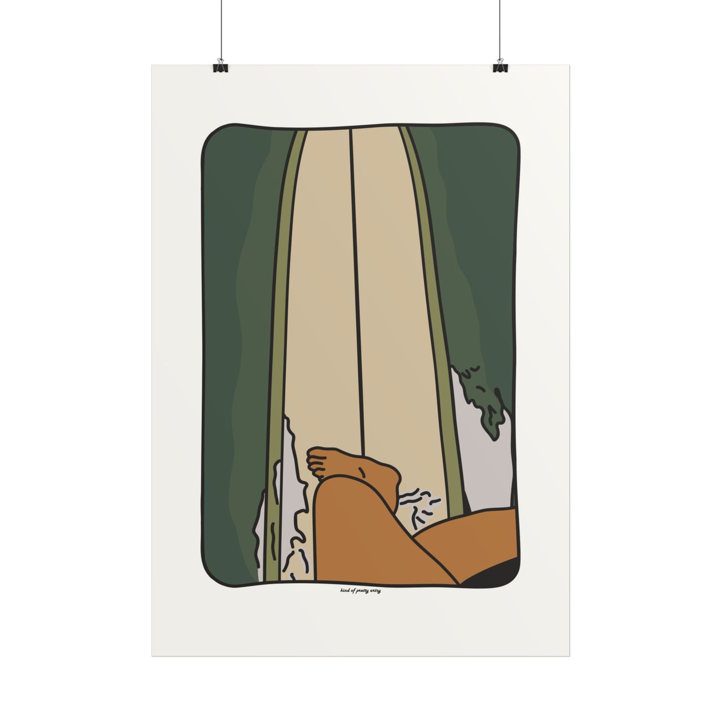 Babysteps on babywaves Poster