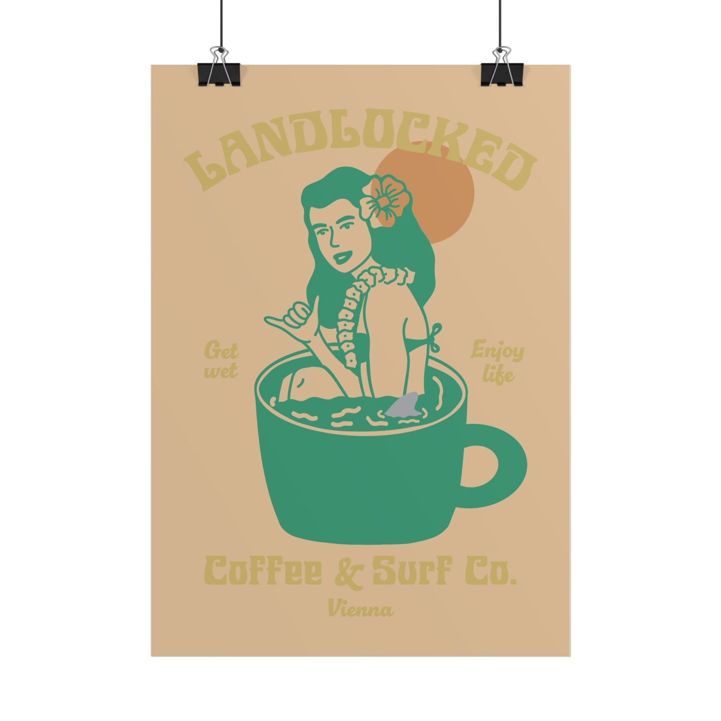 Aloha Landlocked Poster