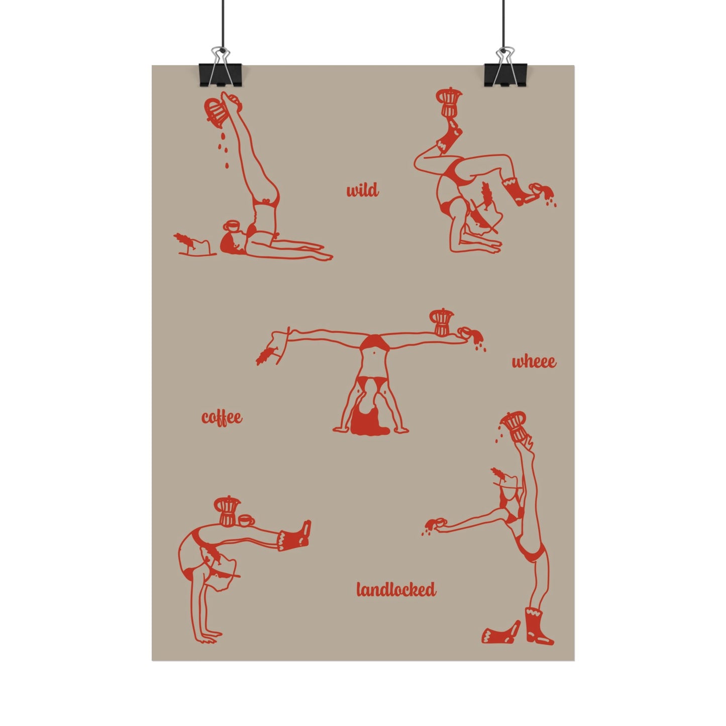 Wild Coffee Poster