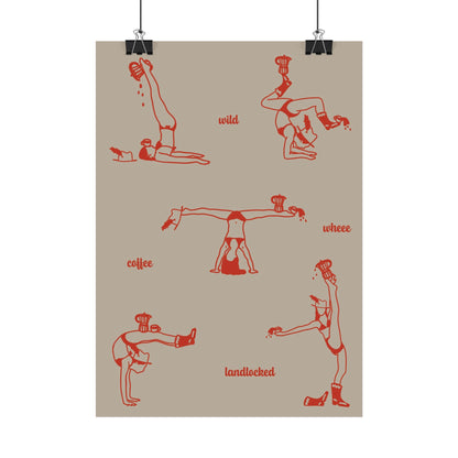 Wild Coffee Poster