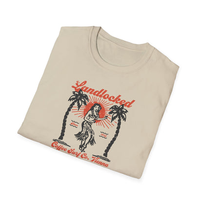 Landlocked Hula Girl Unisex T-Shirt