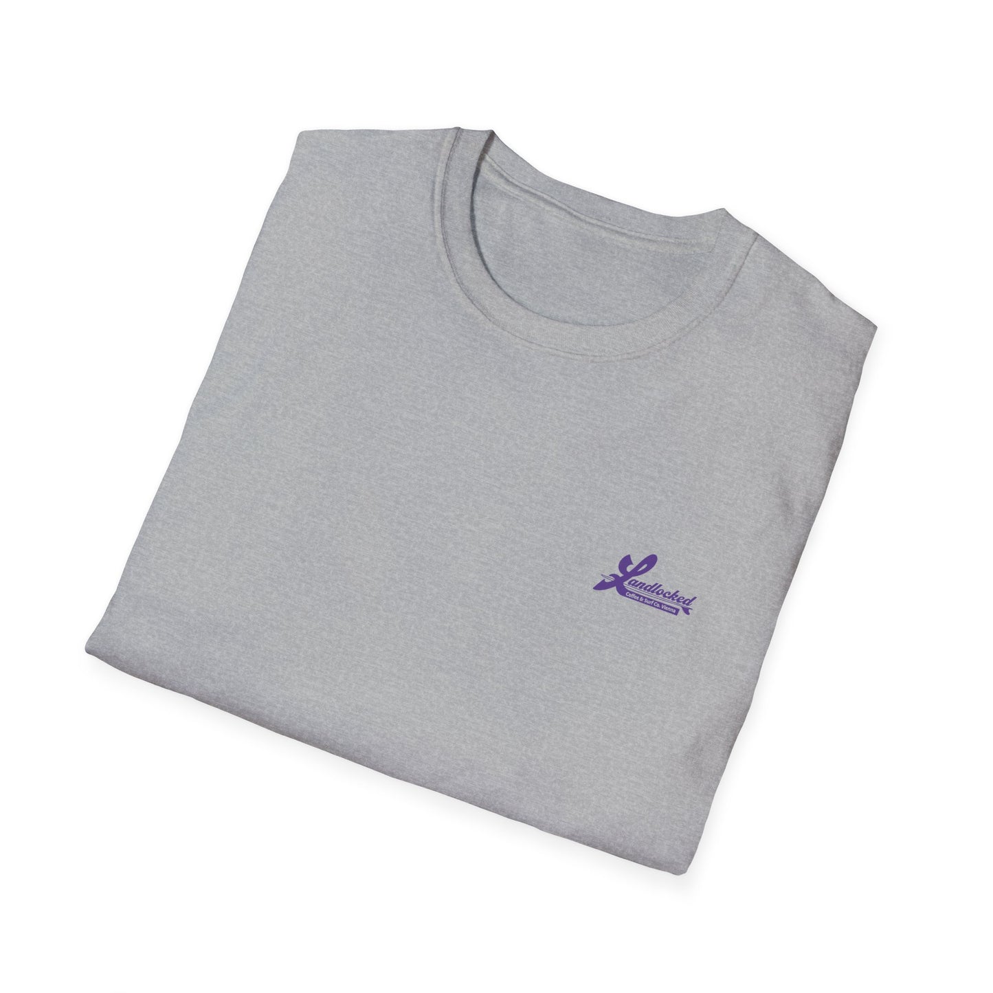 Landlocked Hangten Lila Unisex T-Shirt