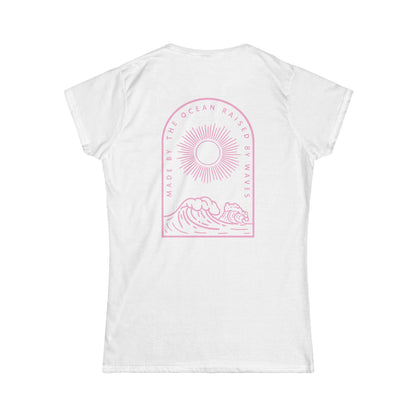 Landlocked Women's Raised by Waves T-Shirt