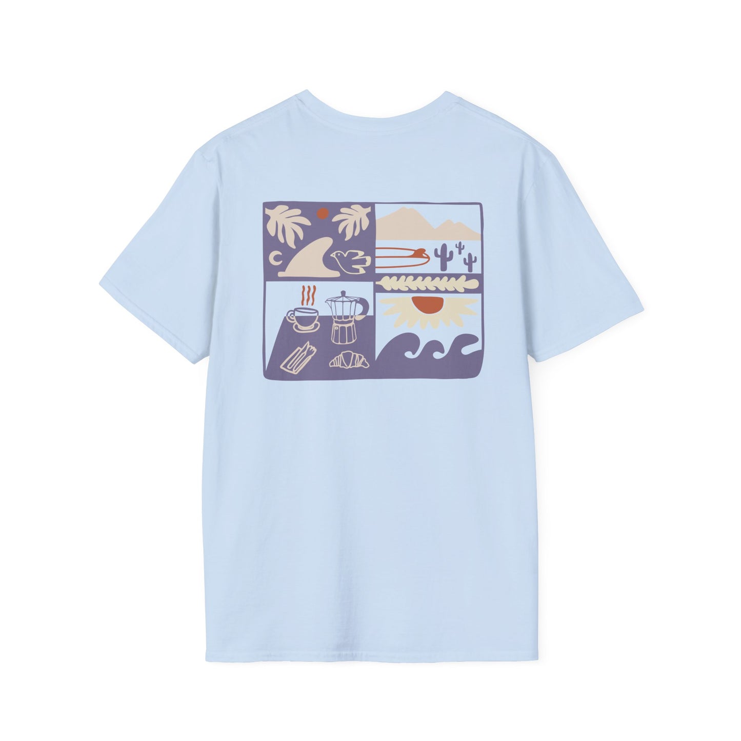 A perfect surf day Unisex T-Shirt