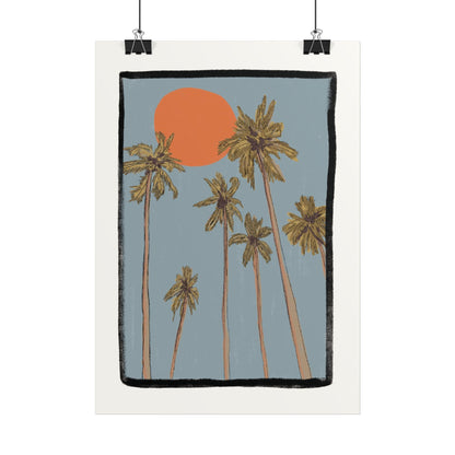Palm Trees Poster