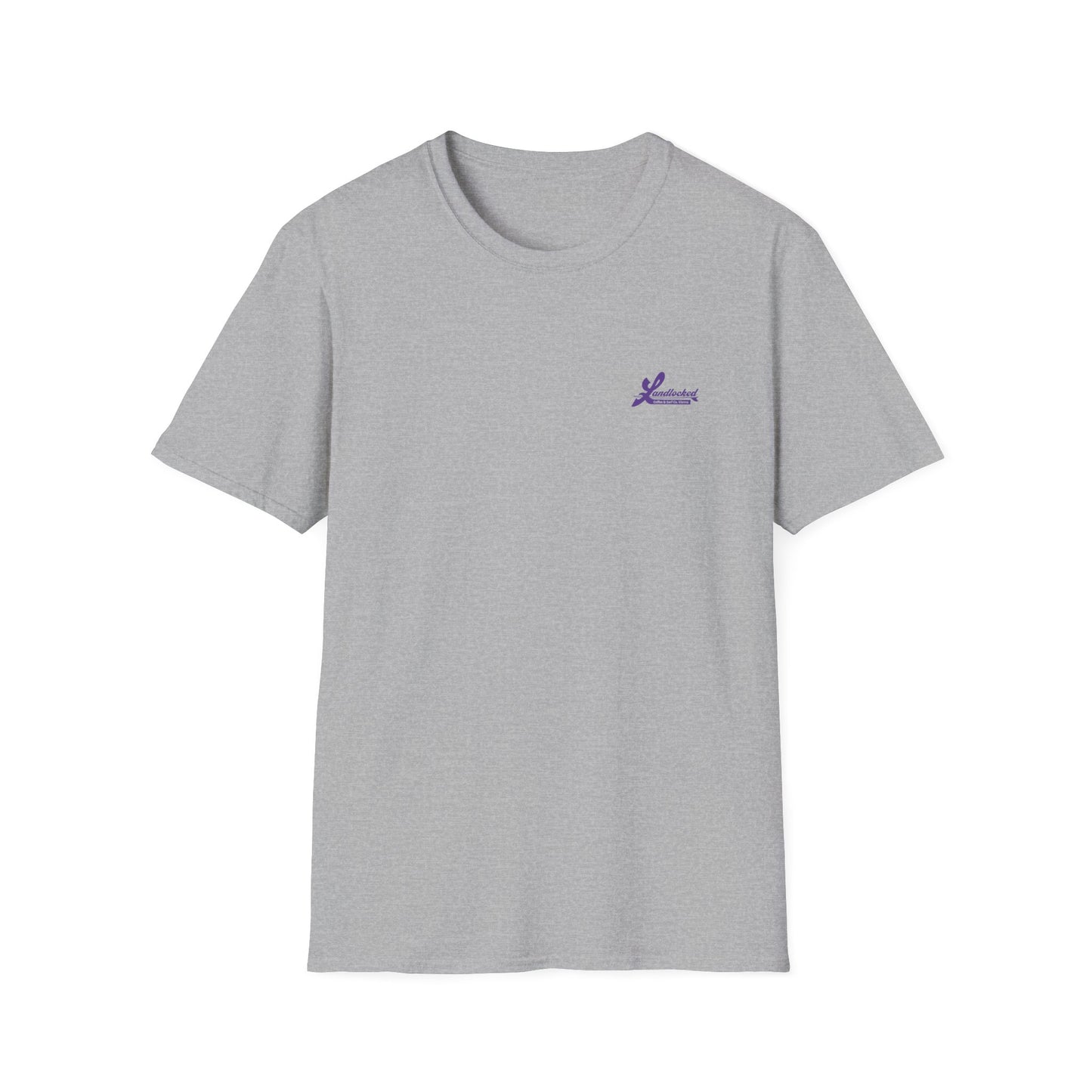 Landlocked Hangten Lila Unisex T-Shirt