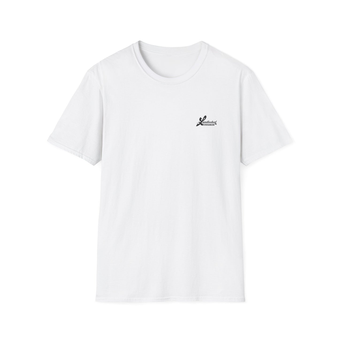 Landlocked Surfers Text Unisex T-Shirt