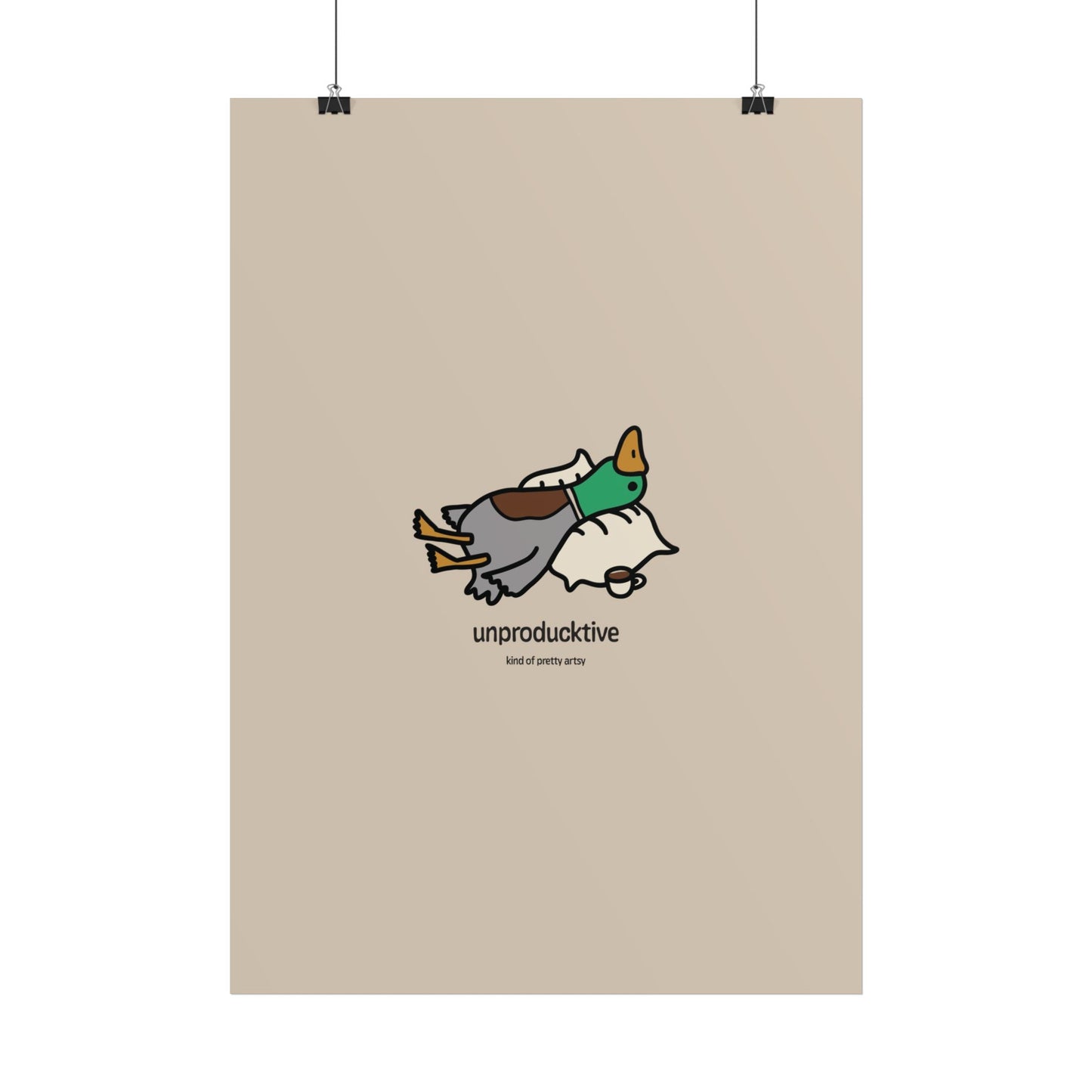 Unproducktive Poster