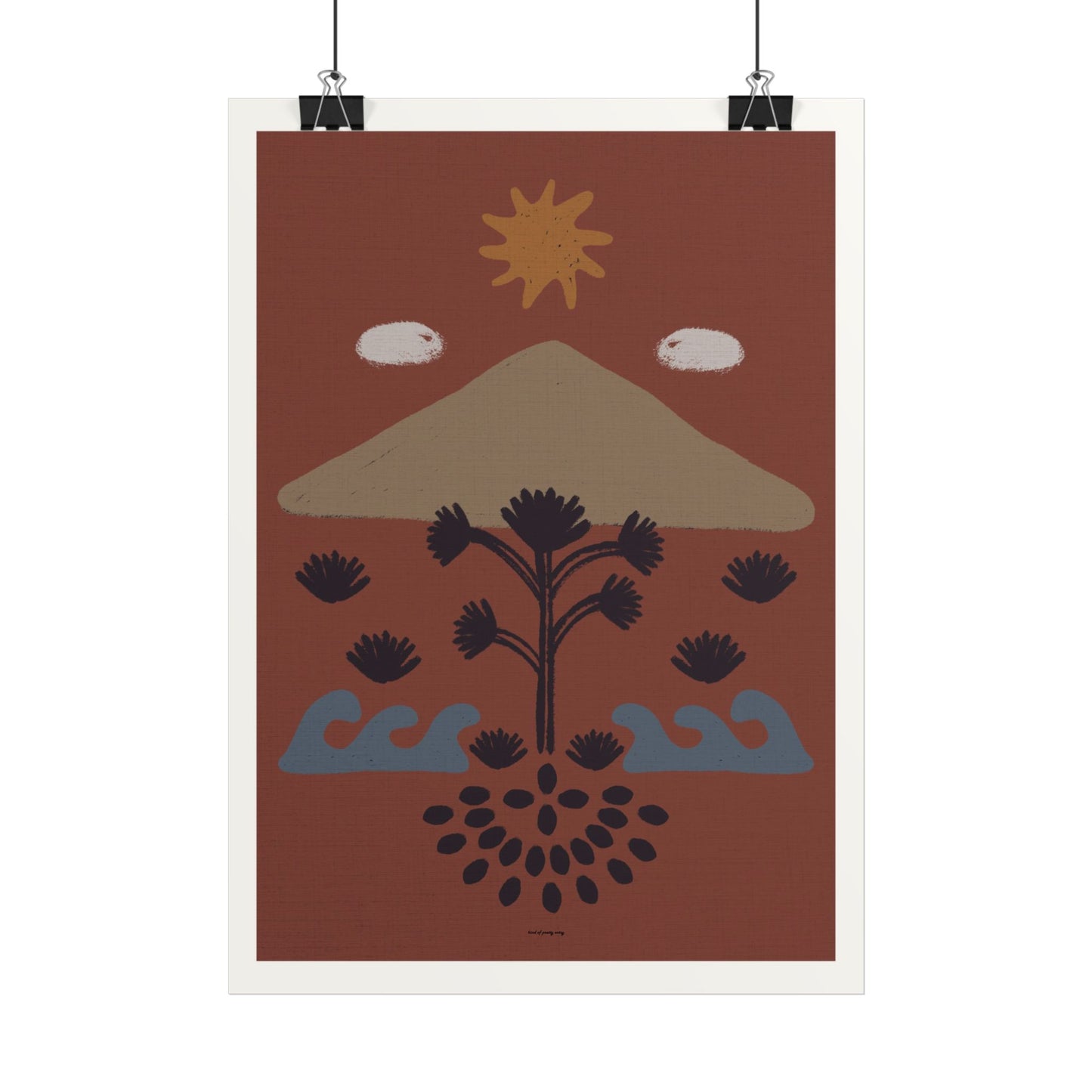 Earth connected Poster