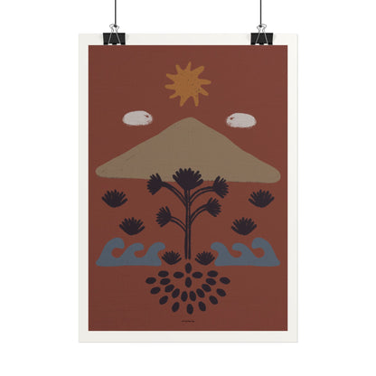 Earth connected Poster