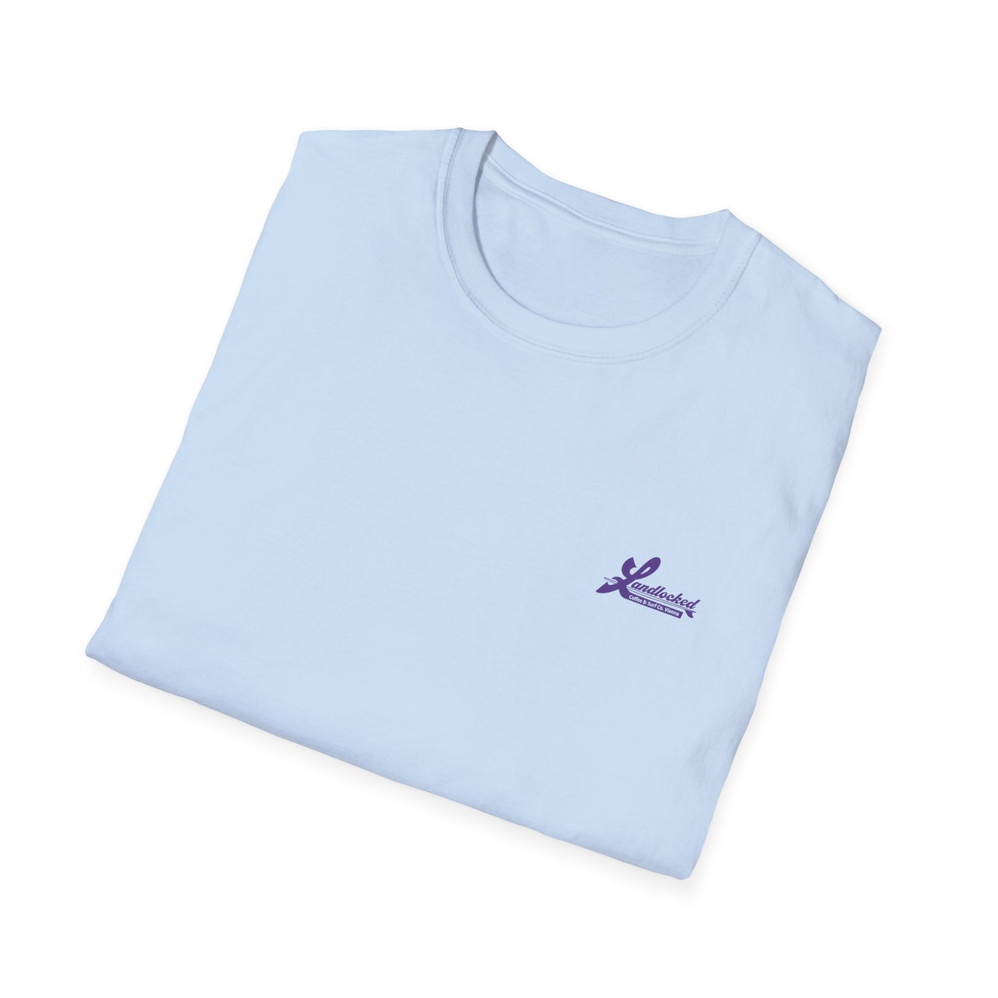 Landlocked Hangten Lila Unisex T-Shirt