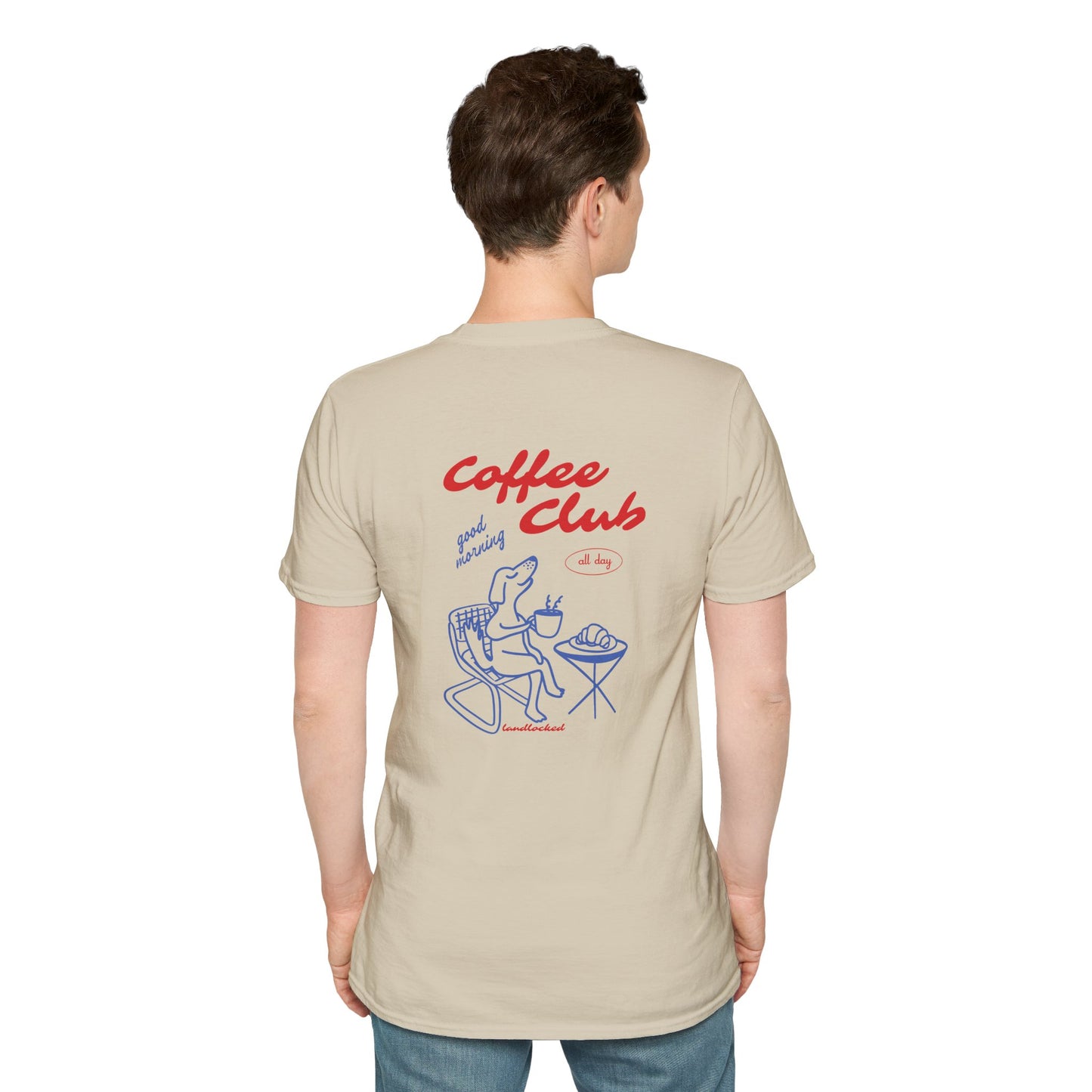 Landlocked Coffee Dog Club T-Shirt