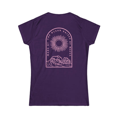 Landlocked Women's Raised by Waves T-Shirt