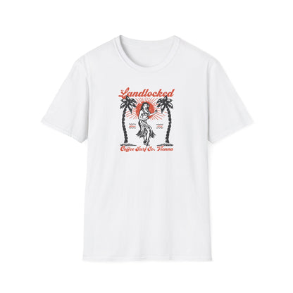 Landlocked Hula Girl Unisex T-Shirt