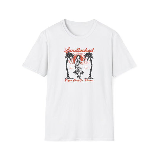 Landlocked Hula Girl Unisex T-Shirt