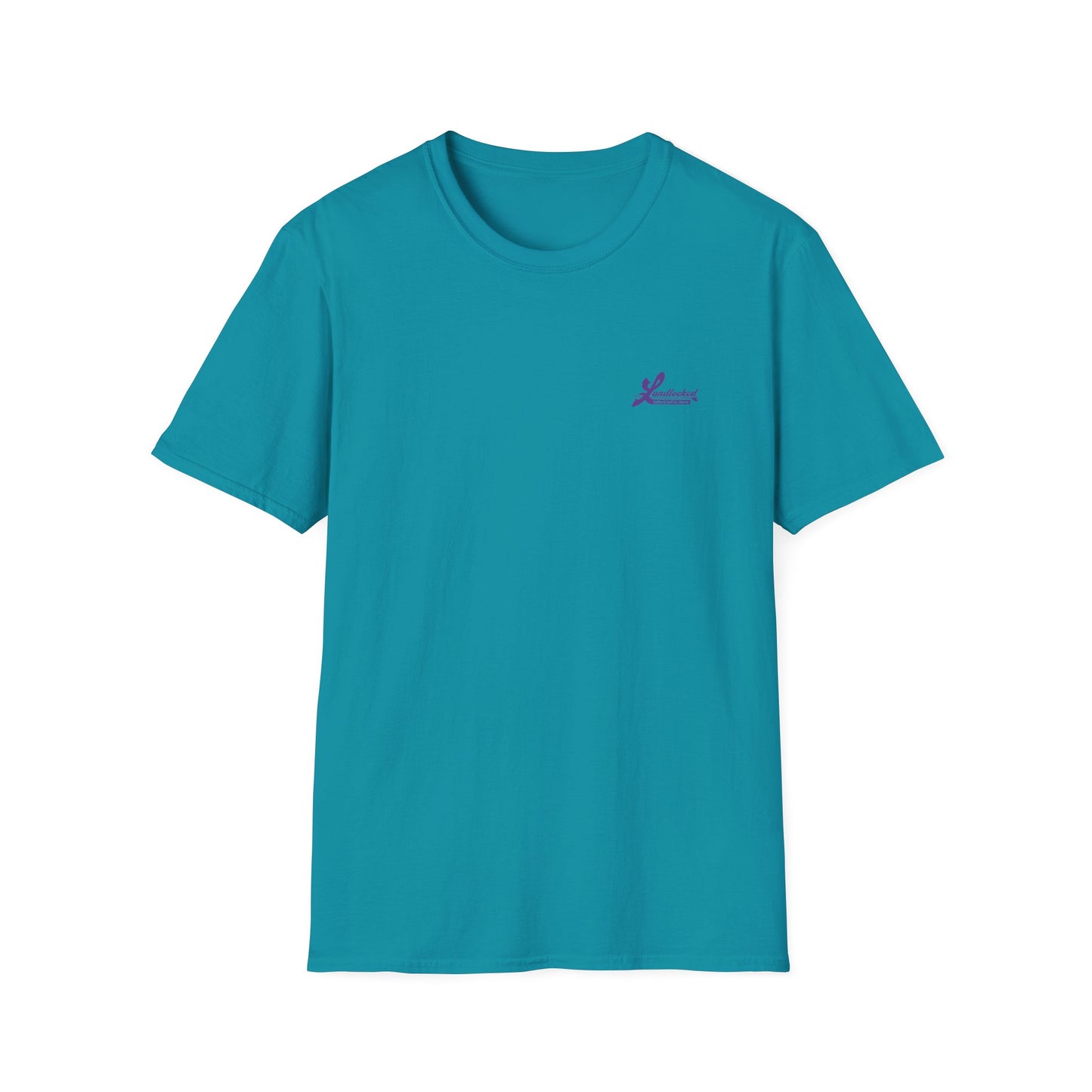 Landlocked Hangten Lila Unisex T-Shirt