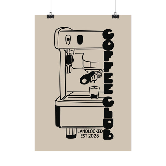 Coffee Club Poster