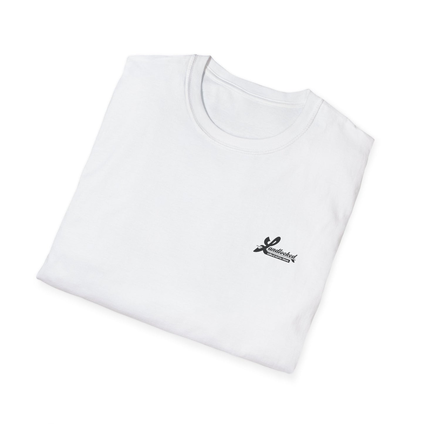 Landlocked Surfers Text Unisex T-Shirt