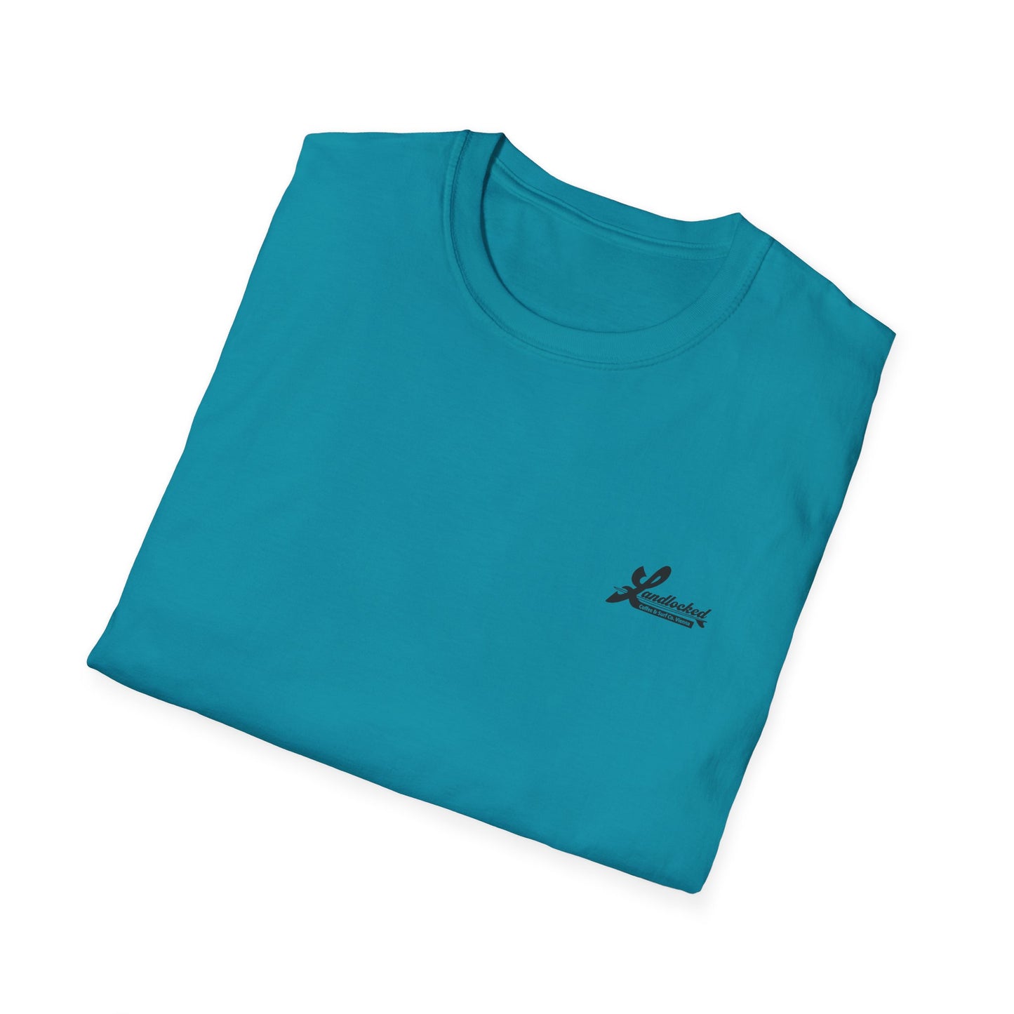 Landlocked Surfers Text Unisex T-Shirt