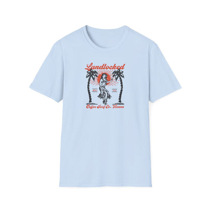 Landlocked Hula Girl Unisex T-Shirt