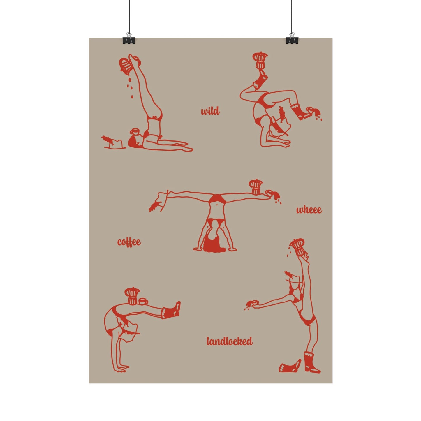 Wild Coffee Poster