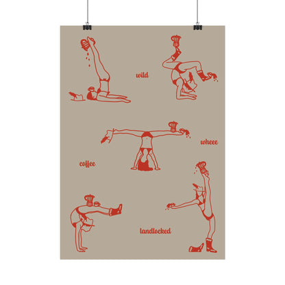 Wild Coffee Poster