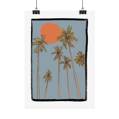 Palm Trees Poster