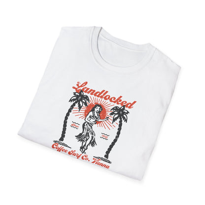 Landlocked Hula Girl Unisex T-Shirt