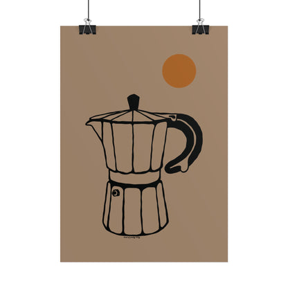 Surf Coffee II Poster