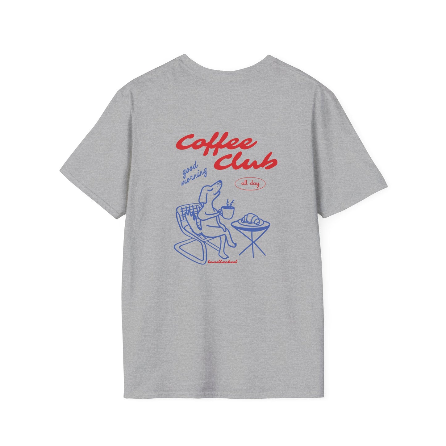 Landlocked Coffee Dog Club T-Shirt