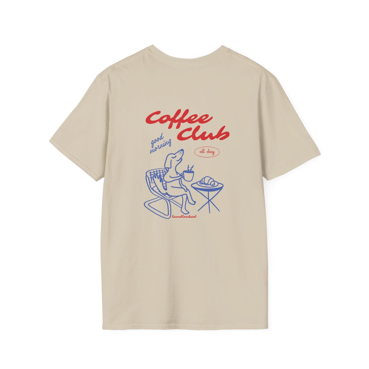 Landlocked Coffee Dog Club T-Shirt