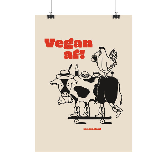 Vegan af Poster