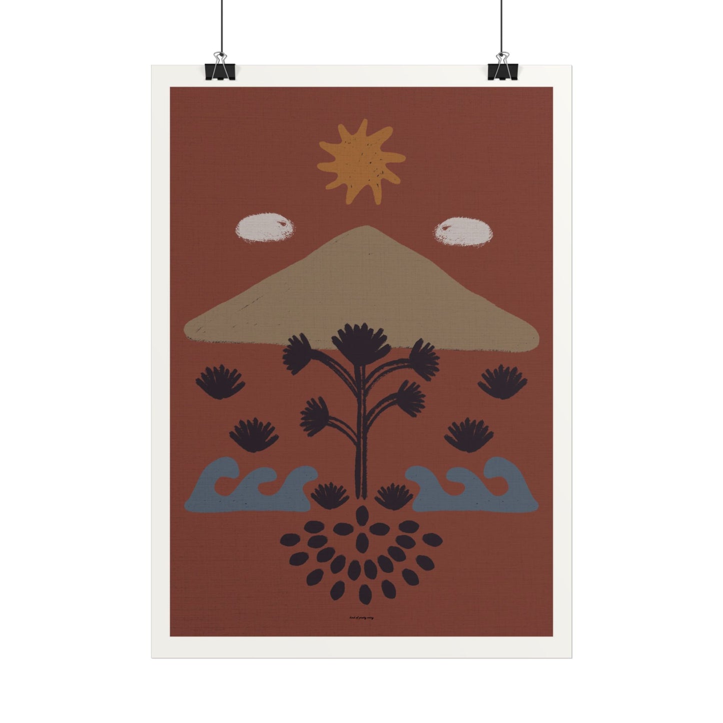 Earth connected Poster