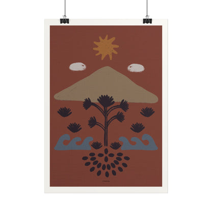 Earth connected Poster