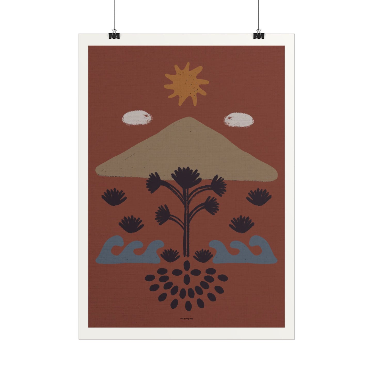 Earth connected Poster