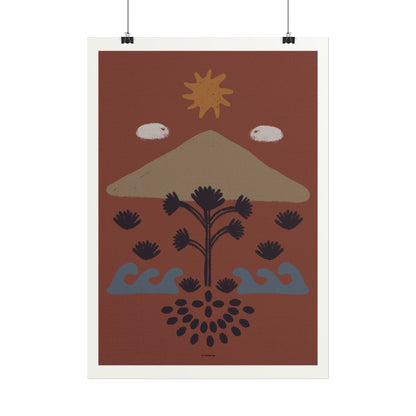 Earth connected Poster