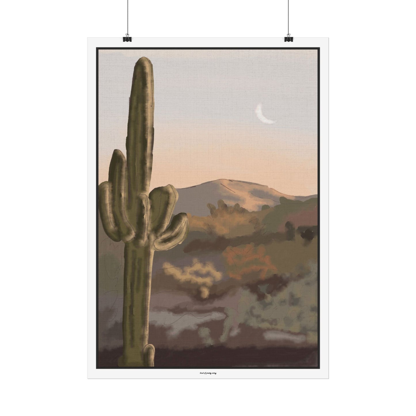 Desert Nights Poster