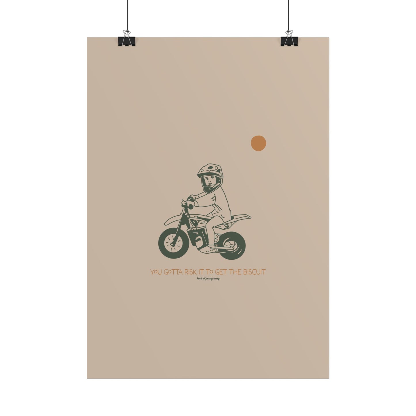 Risk the Biscuit Poster