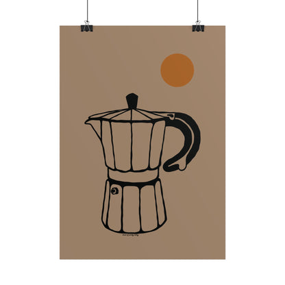 Surf Coffee II Poster