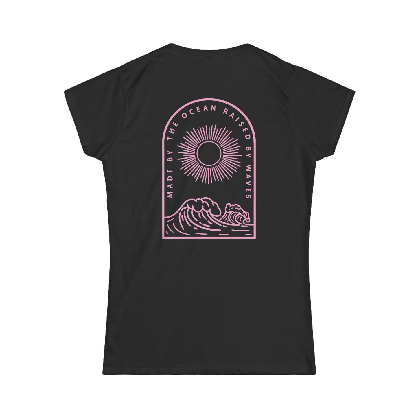 Landlocked Women's Raised by Waves T-Shirt
