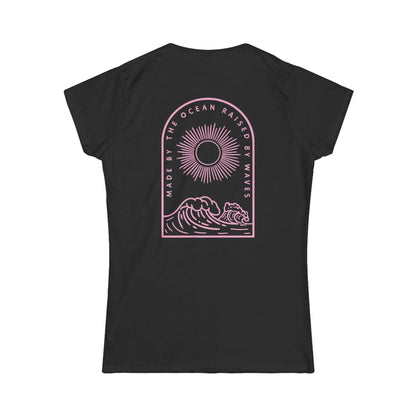 Landlocked Women's Raised by Waves T-Shirt