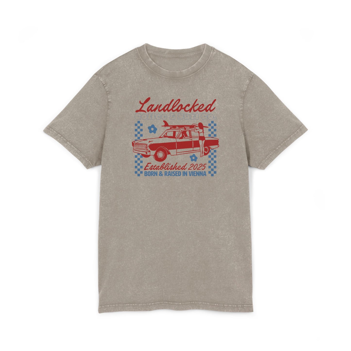 Landlocked Vintage Car Shirt