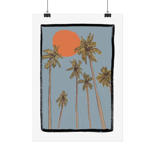 Palm Trees Poster
