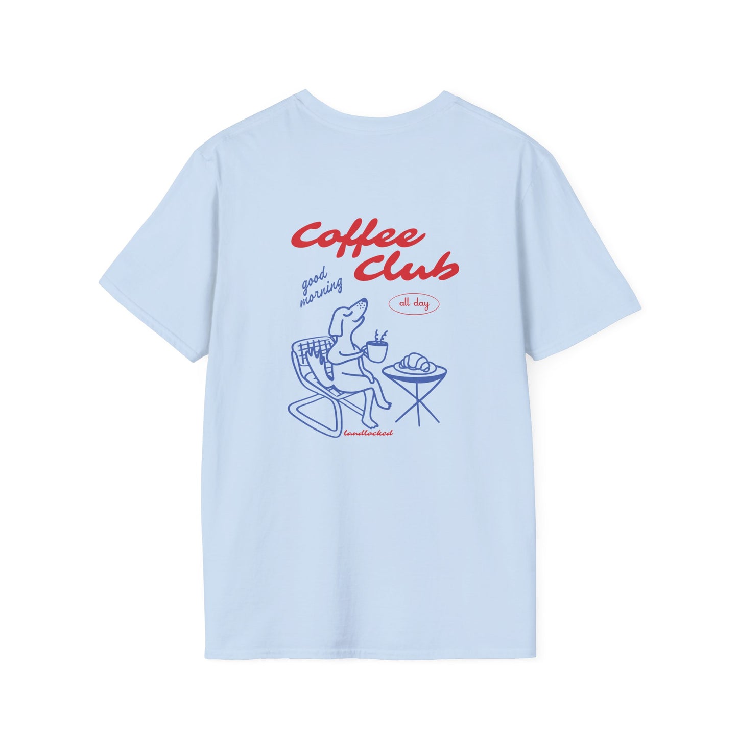 Landlocked Coffee Dog Club T-Shirt