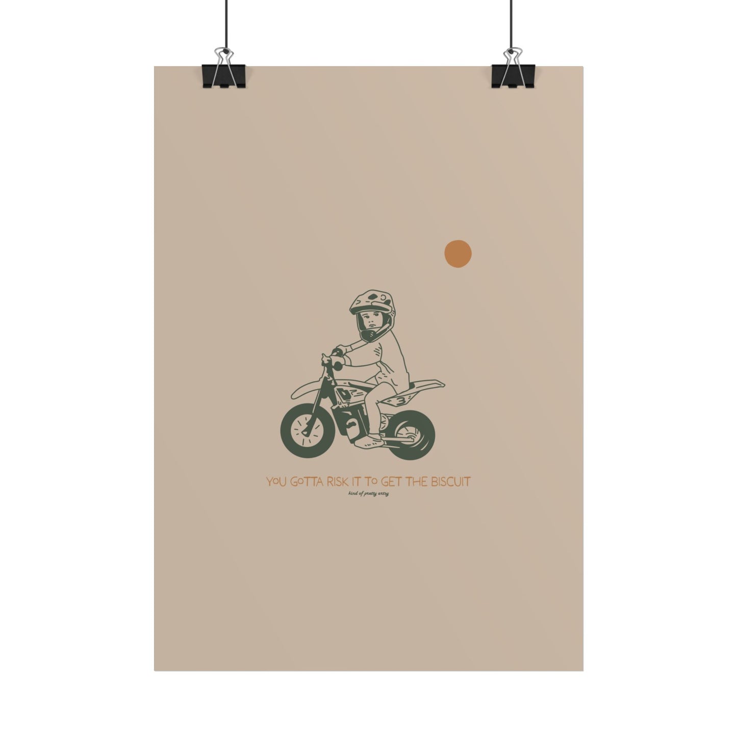 Risk the Biscuit Poster