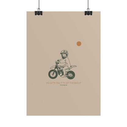 Risk the Biscuit Poster