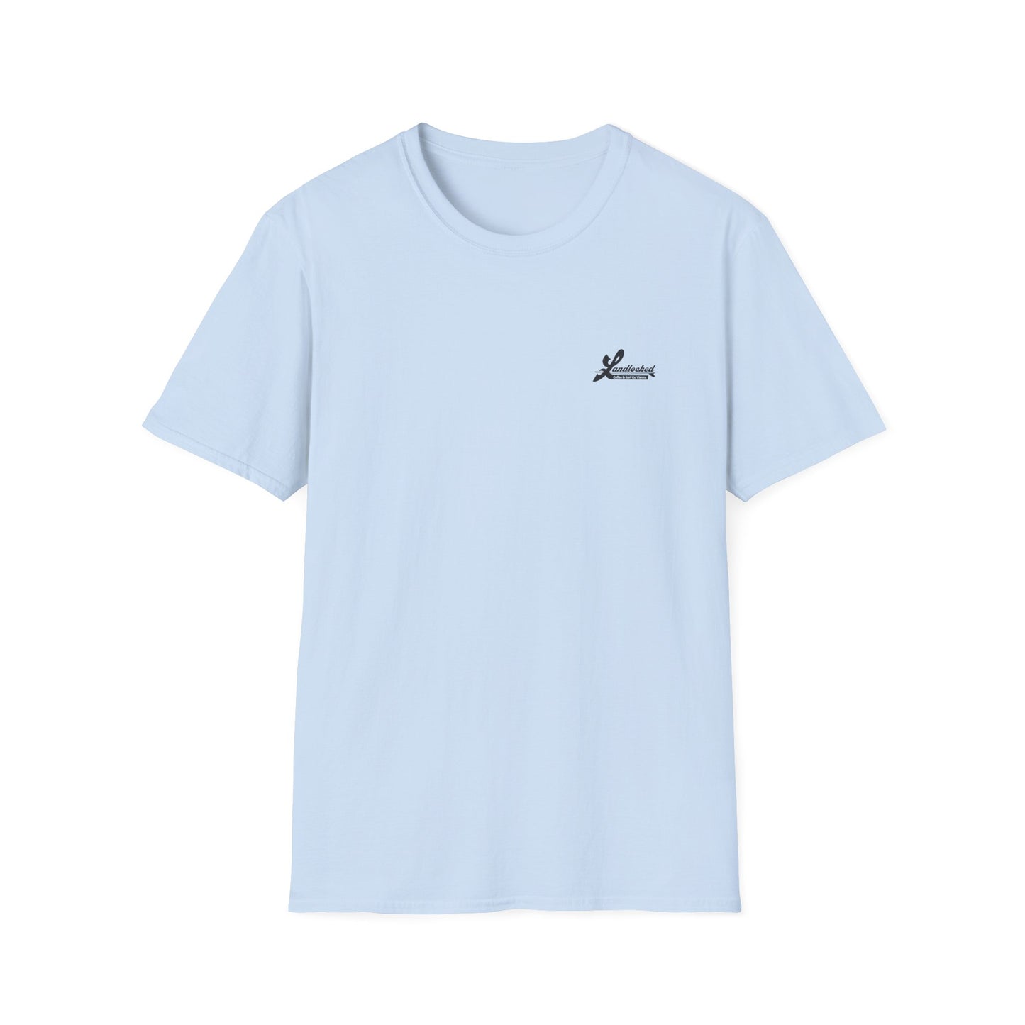 Landlocked Surfers Text Unisex T-Shirt