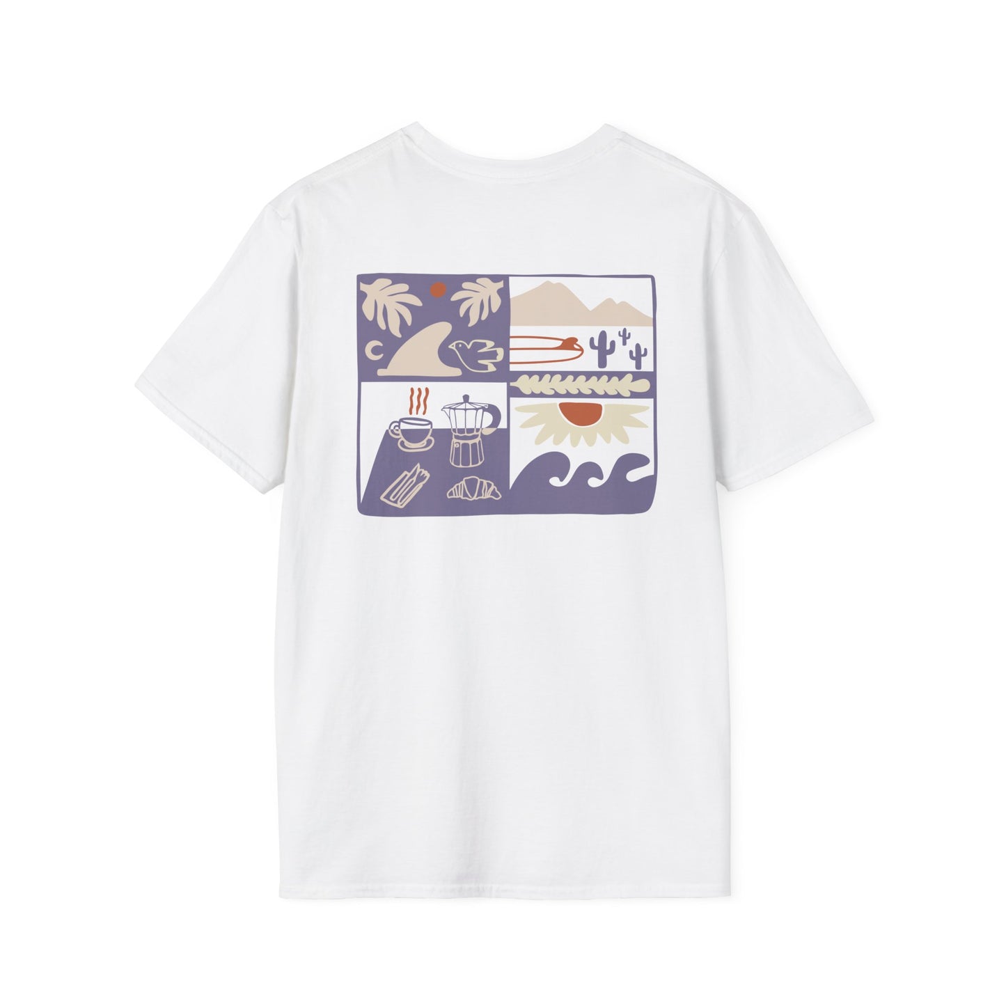 A perfect surf day Unisex T-Shirt